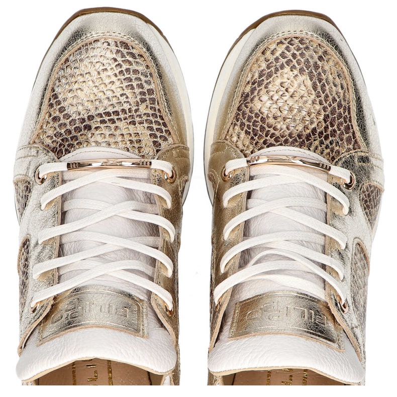 Filippo 460 Golden R2 valkoiset kengät valkoinen kultainen 1