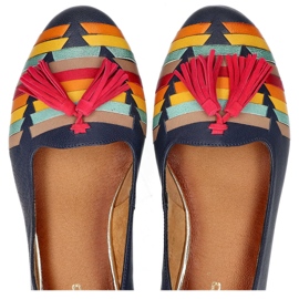 Filippo 04016-17 / 00-5 Tummansiniset kengät laivastonsininen monivärinen 1