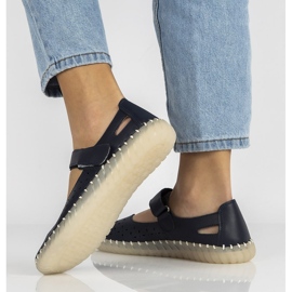 Nahkakengät Filippo DP1262 / 20 Nv laivastonsininen 1