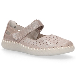 Nahkakengät Filippo DP1262 / 20 Si hopea 2