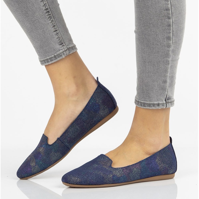 Leather lords Filippo DP1274 / 20 Nv laivastonsininen 1