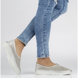 Filippo DP1400 / 20 Si Hopeakengät khaki harmaa vihreä 2