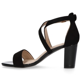 Filippo DS1276 / 20 Bk mustat sandaalit 1