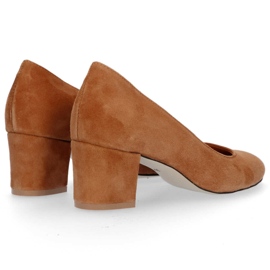 Filippo 1512 Velour Kork pumput ruskea 2