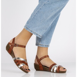 Nahkasandaalit Filippo DS1333 / 20 Br ruskea 1