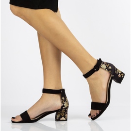 Filippo DS1283 / 20 Bk mustat sandaalit 1