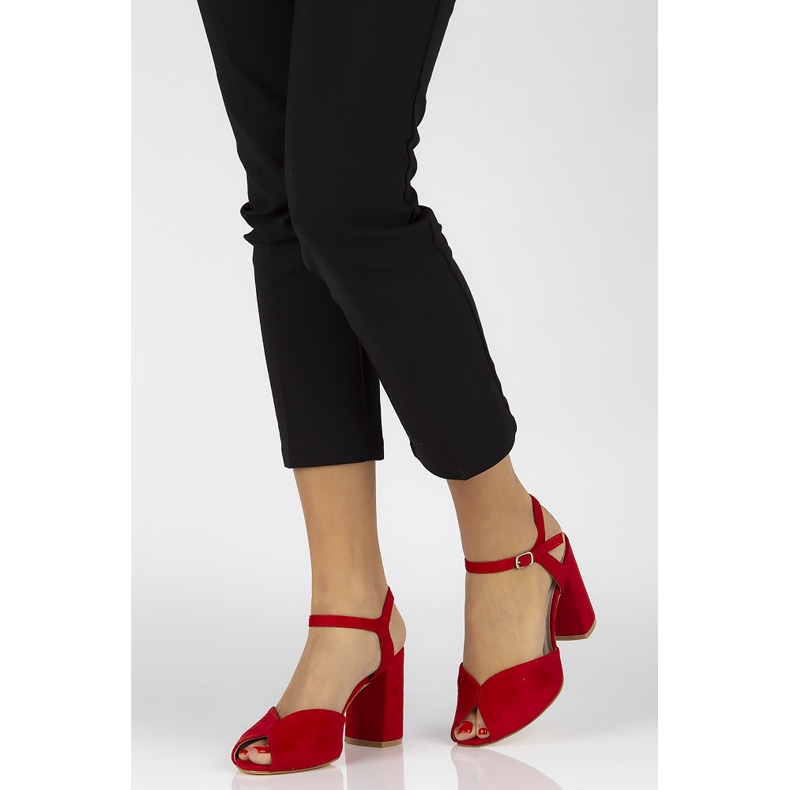 Filippo DS1282 / 20 Rd Punaiset sandaalit punainen 1