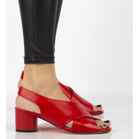 Filippo DS1290 / 20 Rd punaiset sandaalit punainen 2