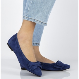 Nahkaballerinat Filippo DP1329 / 20 Nv laivastonsininen 1