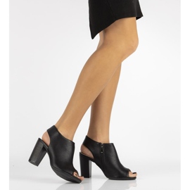 Filippo DBT44 / 16 Bk Mustat sandaalit 1