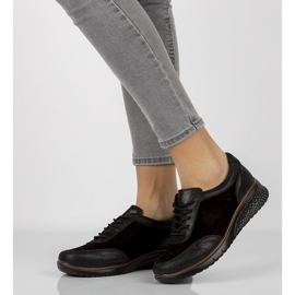 Nahkakengät Filippo DP1509 / 20 Bk mustat 2