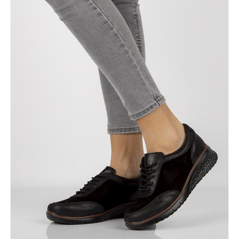 Nahkakengät Filippo DP1509 / 20 Bk mustat 2