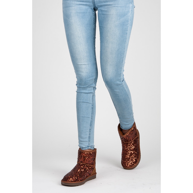 Torna Kiiltäviä muklukkeja ruskea 2