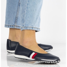 Nahkakengät Filippo DP2063 / 21 Nv laivastonsininen 2