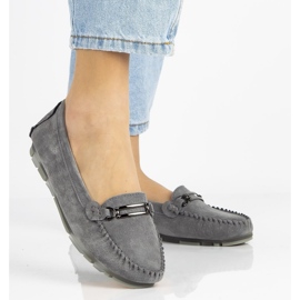 Nahkahousut Filippo DP1202 / 21 Gr harmaa 2