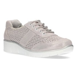 Nahkakengät Filippo DP028 / 21 Si hopeanauhaiset 1