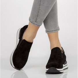 Nahkalenkkarit Filippo DP1512 / 21 Bk mustat 1