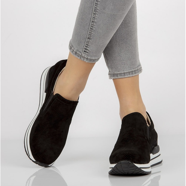 Nahkalenkkarit Filippo DP1512 / 21 Bk mustat 1