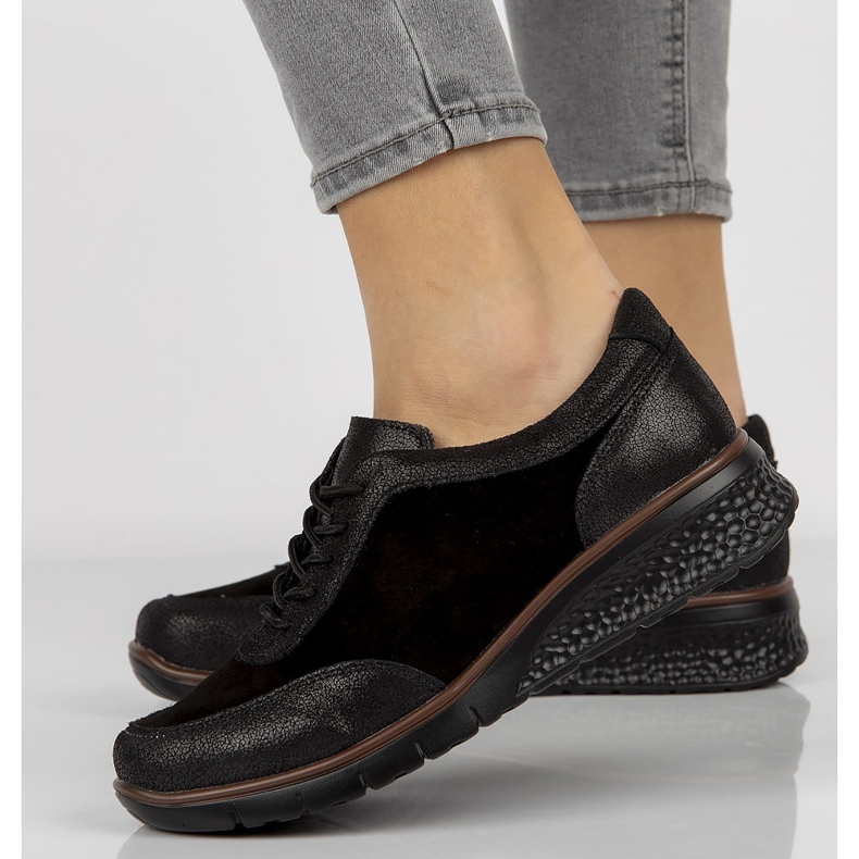 Nahkakengät Filippo DP1509 / 21 Bk musta 2