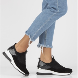 Nahkalenkkarit Filippo DP1689 / 21 Bk Musta 1