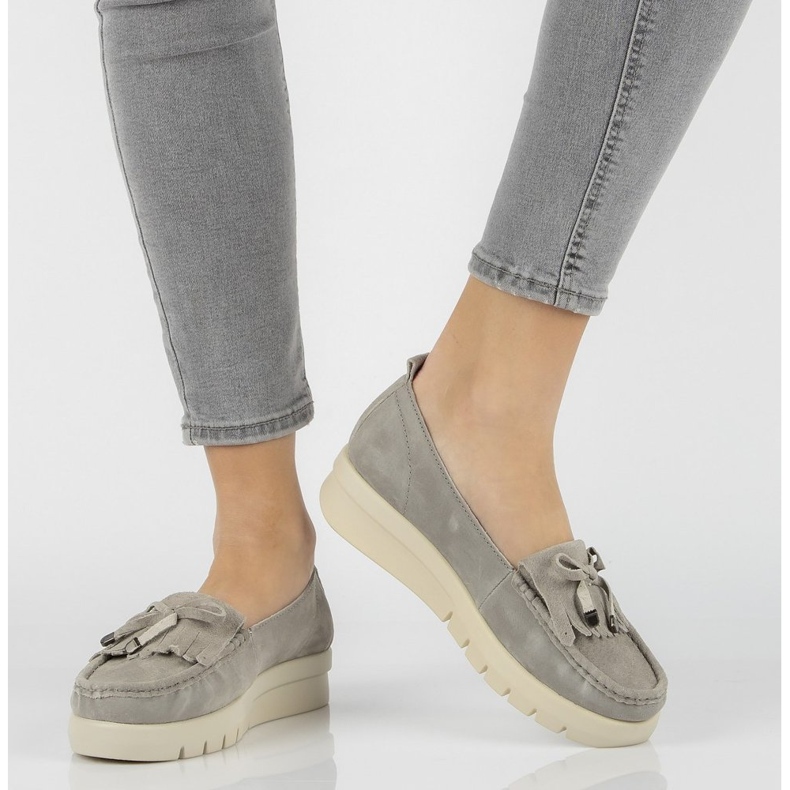 Nahkahousut Filippo DP2030 / 21 Gr harmaa 2