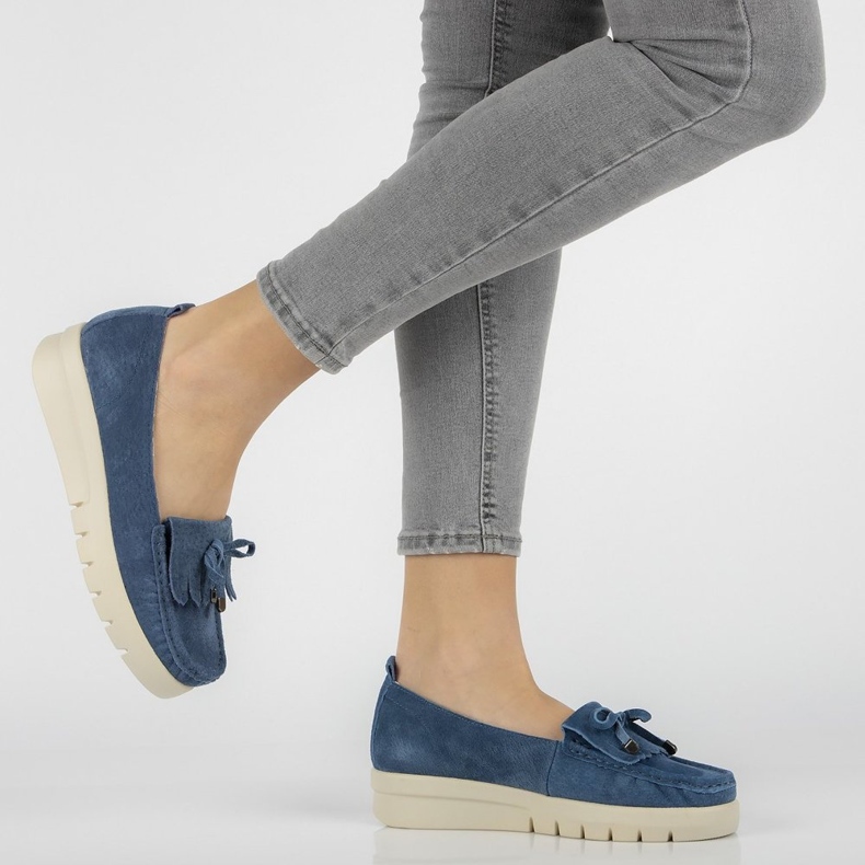 Nahkahousut Filippo DP2030 / 21 Bl sininen 1