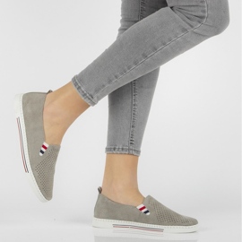 Nahkakengät FILIPPO DP1272 / 21 Gr harmaa 1