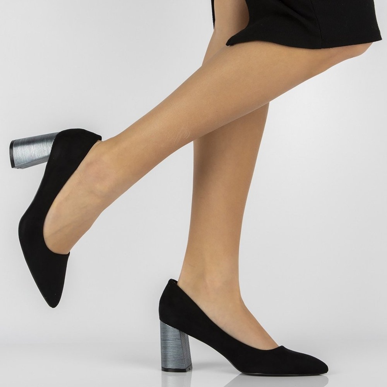 FILIPPO DP2324 / 22 Bk Mustat korkokengät 1