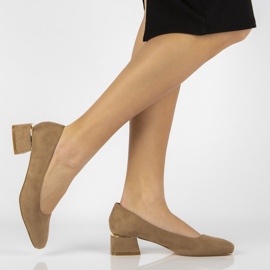 FILIPPO DP2096 / 22 Beiget korkokengät 1