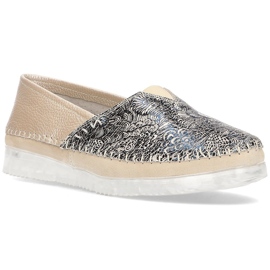 Nahkakengät Filippo DP2147 / 21 Beige monivärinen 1