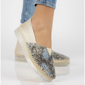 Nahkakengät Filippo DP2147 / 21 Beige monivärinen 2