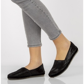 Nahkabalerinat Filippo DP031 / 21 Bk musta 2