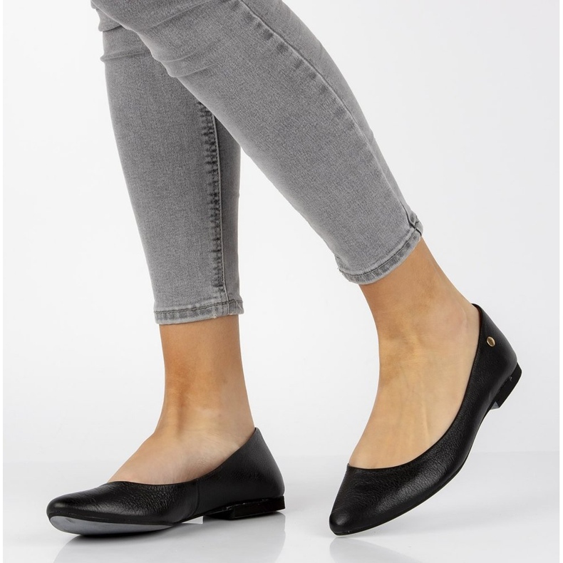 Nahka Filippo 04100 ballerinat musta 1