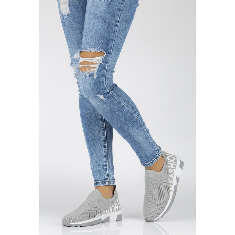 Naisten tennarit Filippo DTN2297 / 21 Gr harmaa 1