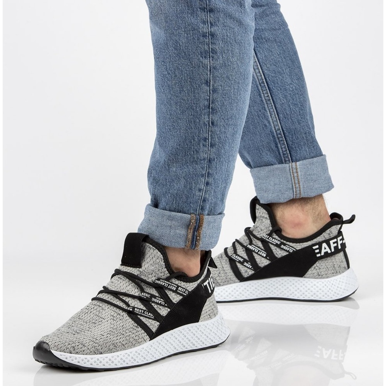 Miesten tennarit Filippo MTN1480 / 21 Gr harmaa 2