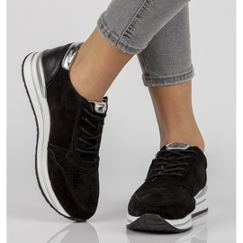 Nahkalenkkarit Filippo DP2049 / 21 Bk mustat 1