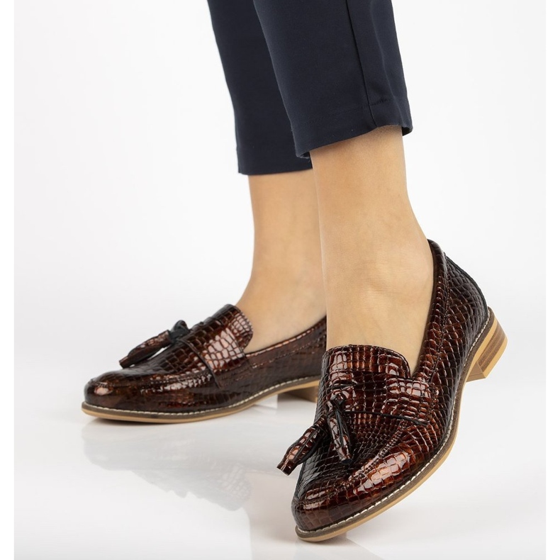 Nahkahousut Filippo DP2161 / 21 Br ruskea 1