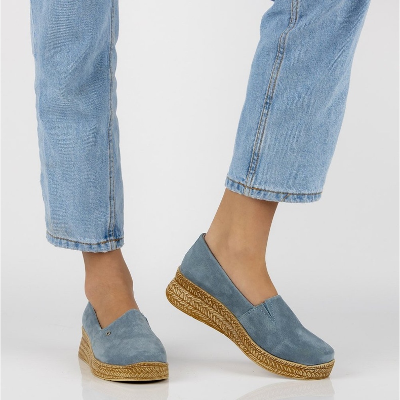 Nahkakengät Filippo DP2164 / 21 Bl sininen 1