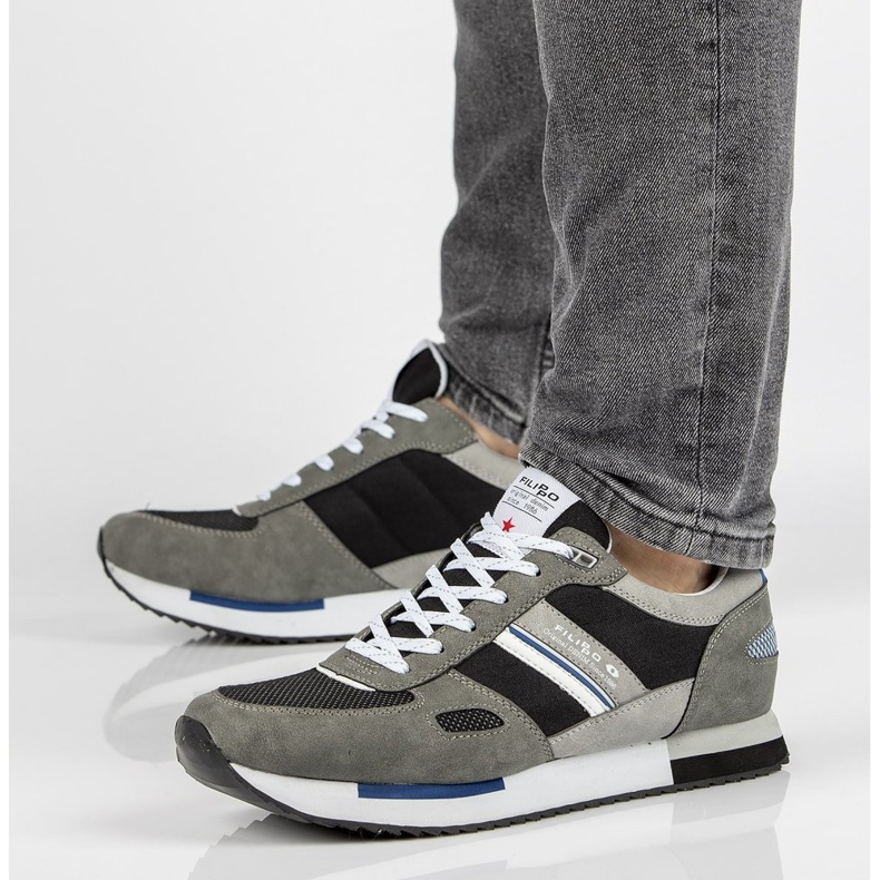 Filippo MSP2129 / 21 Gr harmaat kengät 2