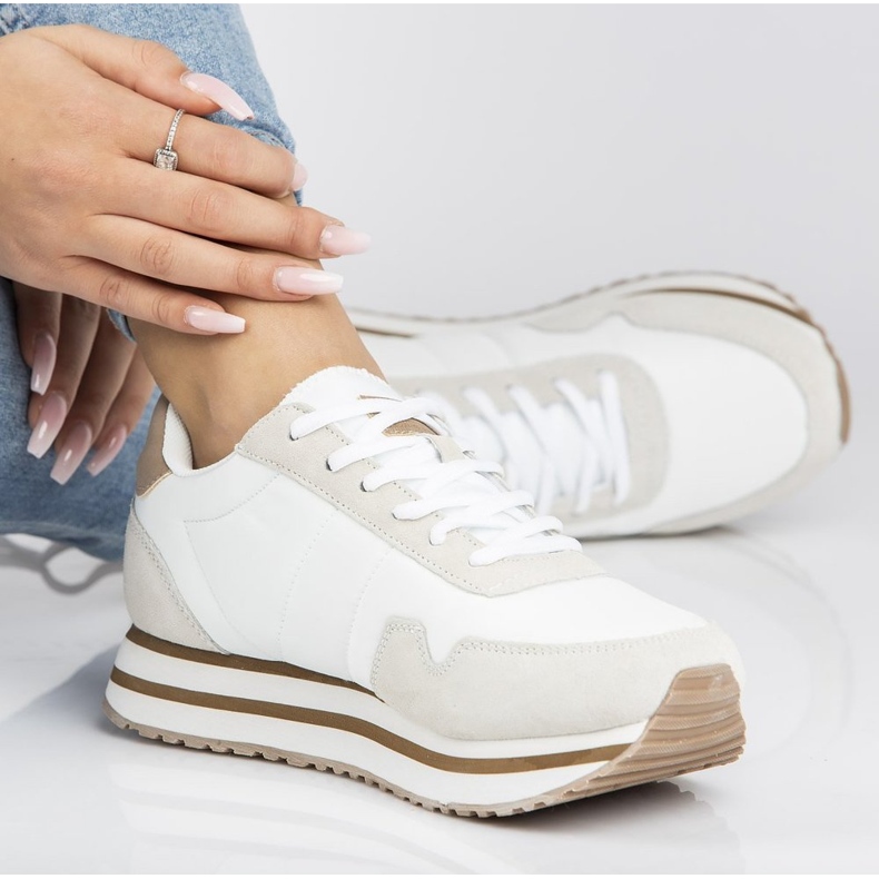 Filippo DP2111 / 21 Wh valkoiset lenkkarit valkoinen 1