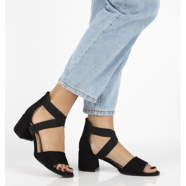 Filippo DS2093 / 21 Bk mustat sandaalit 2