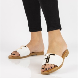 Filippo DK2103 / 21 Wh valkoiset tossut valkoinen 2