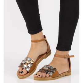 Filippo DS1286 / 21 Br ruskeat sandaalit 1