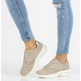 Nahkalenkkarit Filippo DP2156 / 21 Beige 1