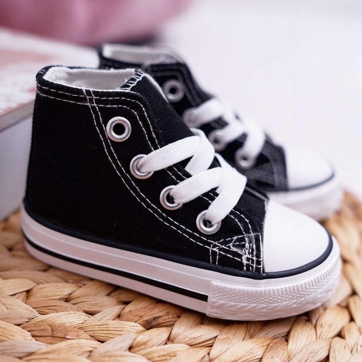 FRROCK Mustat Filemon Lasten klassiset lenkkarit 1