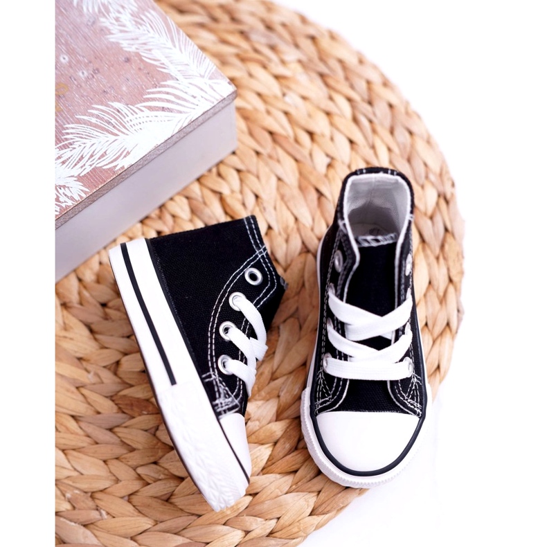 FRROCK Mustat Filemon Lasten klassiset lenkkarit 2