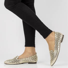 Nahkaherrat Filippo DP2039 / 21 Go kultaa kultainen 1