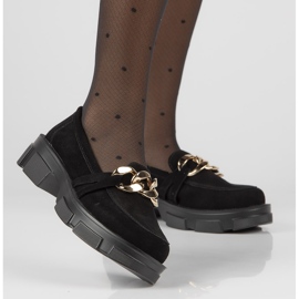 Nahkakengät Filippo DP3221 / 21 Bk S musta 2