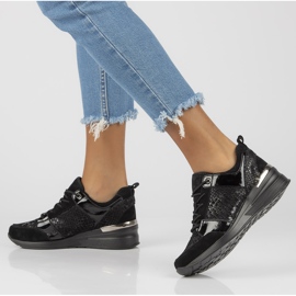 Nahkalenkkarit Filippo DP3170 / 21 Bk mustat 1