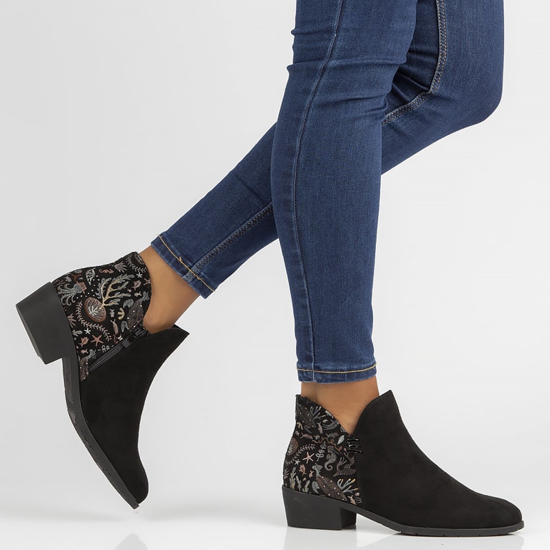 Filippo DBT1475 / 21 Bk mustat saappaat monivärinen 2